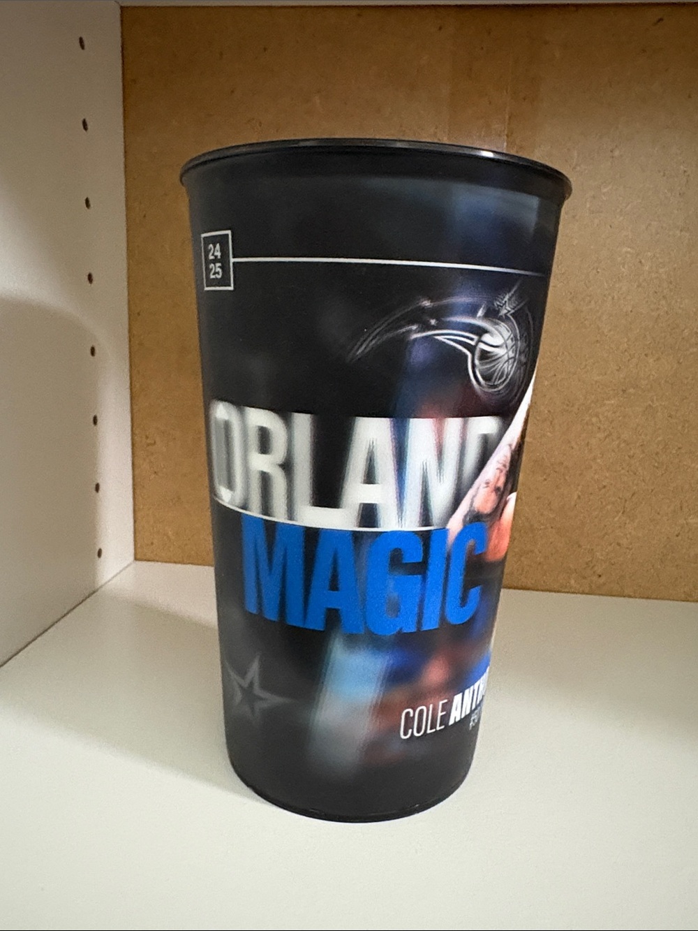 2024-2025 Orlando Magic Cole Anthony Collectible Cup - Black & Blue